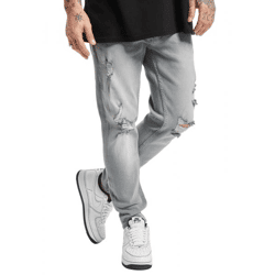 2Y Premium Emil Carrot Slim Fit Jeans grau