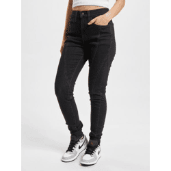 stylische LEVI´S Damen Jeans Skinny Fit Stretch Reißverschluss mit Baumwolle Schwarz