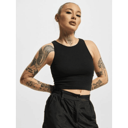 lässiges Urban Classics Damen T-Shirt Stretch 180 g/m² mit Baumwolle Schwarz