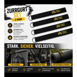 2 Paar CROSSOVER SYMMETRY Crossover Symmetry-Bänder Schulter-Trainingsbänder Fitness Schwarz