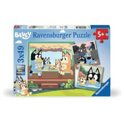 Bluey's Adventure - Puzzle 3x49 pieces