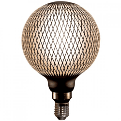 Annas Collection LED lamp Bulb Grid dimbaar E27 5,5 W