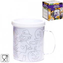 Färbe deinen eigenen Becher Halloween 250 ml
