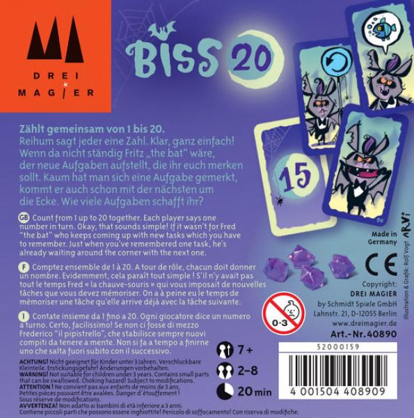 Biss 20 - Drei Magier Kartenspiel