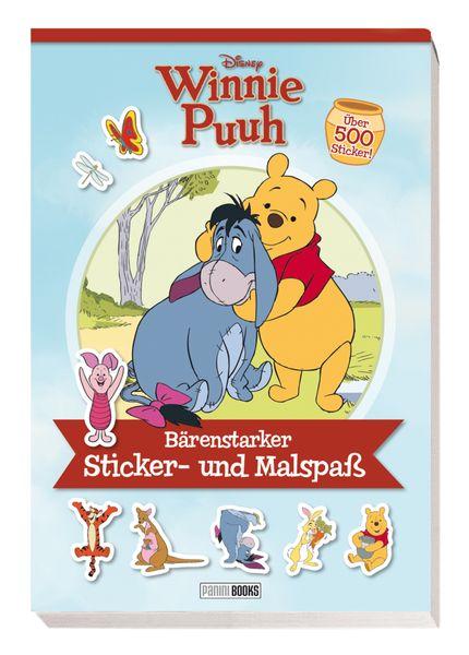 Disney Winnie Puuh: B&auml;renstarker - Sticker- und Malspa&szlig; Superstickerblock