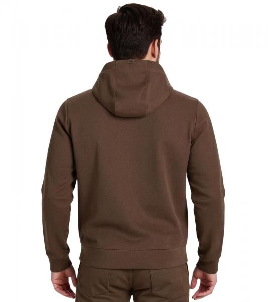 Herren Hoodie Kapuzen-Pullover Basic-Pullover moderner Baumwoll-Pullover Sweater Gro&szlig;e Gr&ouml;&szlig;en Braun, Rot, Grau, Beige oder Weinrot