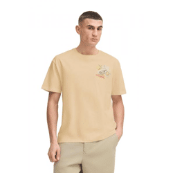 klassisches SOLID SDPavan Herren T-Shirt mit Print Shirt 21108601-160920 Beige