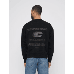 modernes Jack & Jones Herren Sweatshirt mit Baumwolle Schwarz