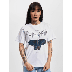 sportliches Miss Tee Damen T-Shirt 140 g/m² mit Baumwolle Weiß