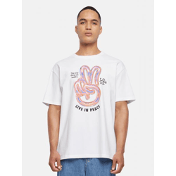 bequemes Mister Tee Herren T-Shirt Oversize 240 g/m² mit Baumwolle Weiß