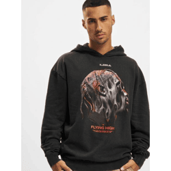 weicher Mister Tee Herren Hoodie Rippbündchen Kapuze 240 g/m² mit Baumwolle Schwarz