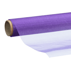 Decorative fabric organza 35x200cm , Purple