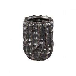PTMD bloempot Vikton S grijs 15 cm