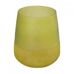 PTMD windlicht Marcy groen S 16 cm