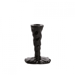 Light & Living Kerzenhalter Solamaza schwarz/gold 12 cm