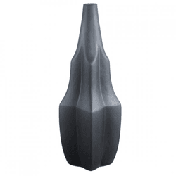 PTMD vaas Robbin grijs 47,5 cm