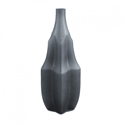 PTMD vaas Robbin grijs 38 cm