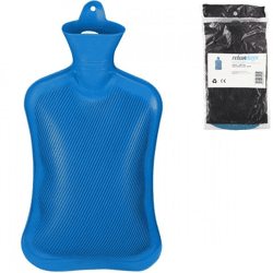 Relaxdays warmwater kruik blauw 2 L