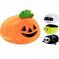 Knuffel Halloween pluche 15 cm 4 assorti