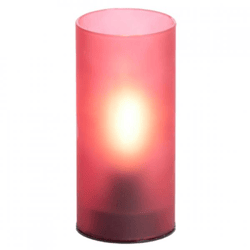 Light & Living tafellamp Vazolla LED op batterij rood 15 cm