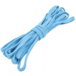 Decoratie lint vilt blauw 10 m
