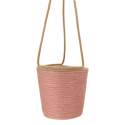 Hangende mand Tripoli roze 16 cm
