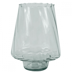 Vaas glas transparant 23 cm
