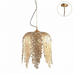 PTMD Hängeleuchte Joff gold 58 cm