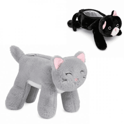 A Tail of Tails Katzen-Etui 30 cm, 2er-Set, sortiert