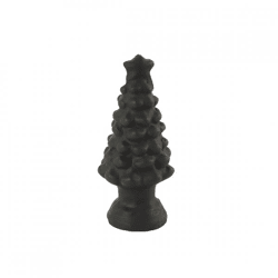 Countryfield beeld kerstboom Celine S zwart 10 cm