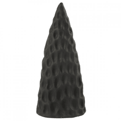 Countryfield beeld kerstboom Celine L zwart 16 cm