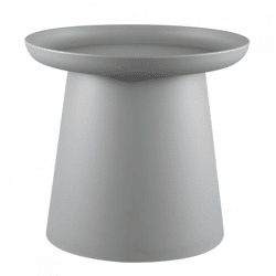 PTMD Beistelltisch Nicca grau 50 cm