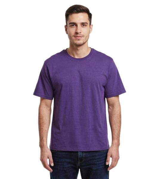 European League Of Football Blanko T-Shirts Tillandsia lila