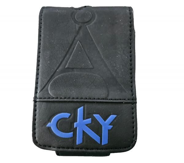 CKY US-amerikanische Rockband MP3-Player-H&uuml;lle mit Klettverschluss iPod-Player 11x7x1,5 cm MP3-Schutz Schwarz