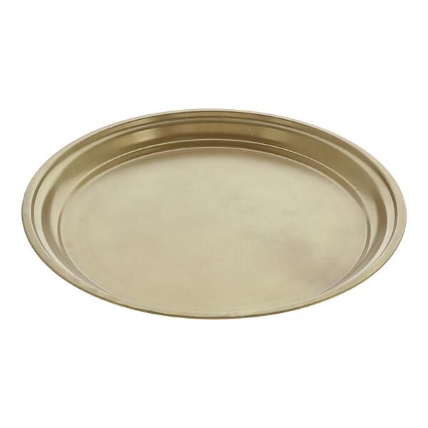 Dekoteller rund, gold, L, ca.40cmD