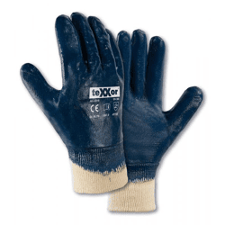  teXXor® Nitril-Handschuhe STRICKBUND Universalhandschuhe