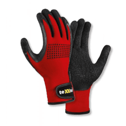 teXXor® Nylon-Mechaniker Handschuhe LATEX BESCHICHTET