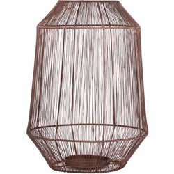 PTMD windlight Justy L copper colored 38 cm