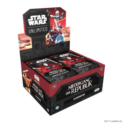 Star Wars: Unlimited - Decline of the Republic (booster display)