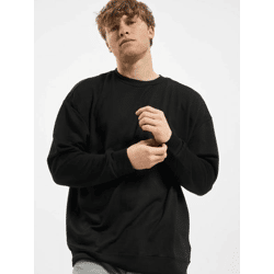 bequemes Urban Classics Herren Sweatshirt 300 g/m² Schwarz