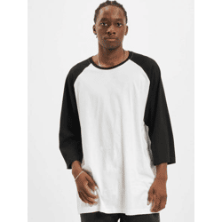sportliches Urban Classics Herren T-Shirt 200 g/m² mit Baumwolle Weiß/Schwarz