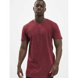 sportliches Urban Classics Herren T-Shirt Oversize 140 g/m² mit Baumwolle Bordeaux-Rot