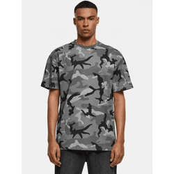 bequemes Urban Classics Herren T-Shirt Oversize 240 g/m² mit Baumwolle Camouflage