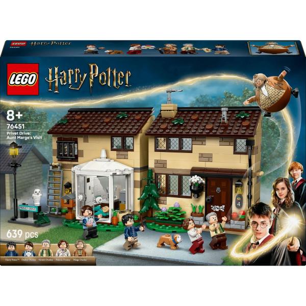 LEGO&reg; Harry Potter&trade; 76451 - Ligusterweg: Tante Magdas Besuch (639 Teile)