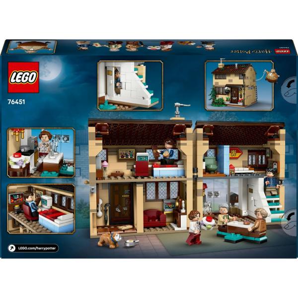 LEGO&reg; Harry Potter&trade; 76451 - Ligusterweg: Tante Magdas Besuch (639 Teile)