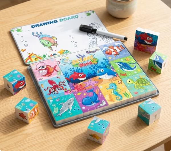 Ozean Welt Bildungspuzzle Spielzeug