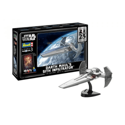 Geschenkset Darth Maul's Sith Infiltrator™ Revell Modellbausatz mit Basiszubehör 1:120