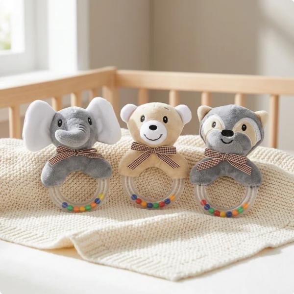 Baby Rattle - Various Plush Toys