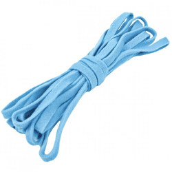 Decorative ribbon felt blue 10 m