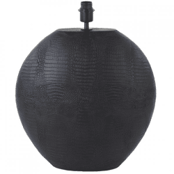 Light & Living Lampenfuß Skeld mit EU-Stecker, schwarz, 57 cm